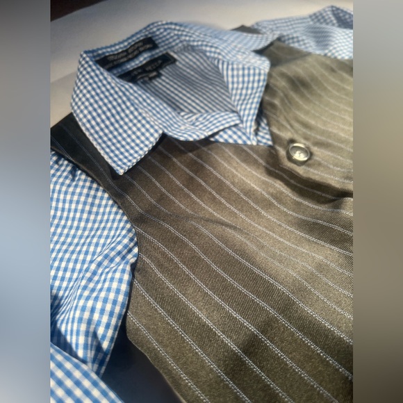 Andrew Fezza - Boys - Dress Suite - Black and Blue - 18 MO - New no tags - Picture 3 of 3